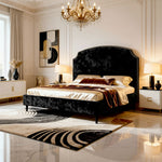 Crushed Velvet Black