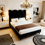 Crushed Velvet Black