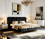 Crushed Velvet Black