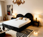 Crushed Velvet Black