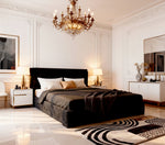 Crushed Velvet Black