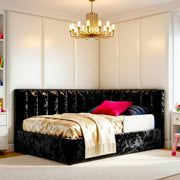 Crushed Velvet Black