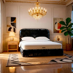 Crushed Velvet Black