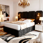 Crushed Velvet Black