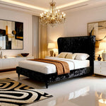 Crushed Velvet Black