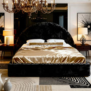 Crushed Velvet Black