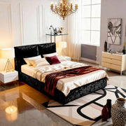 Crushed Velvet Black