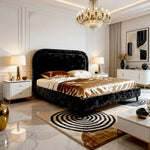 Crushed Velvet Black