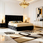 Crushed Velvet Black