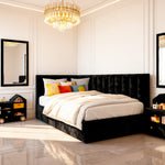 Crushed Velvet Black