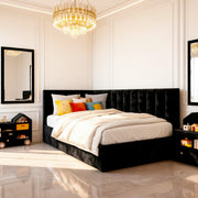 Crushed Velvet Black