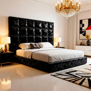 Crushed Velvet Black